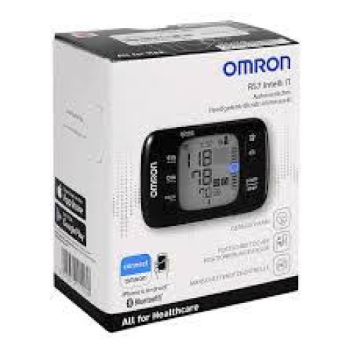 OMRON RS7 INTELLI IT WRIST BLOOD PRESSURE MONITOR